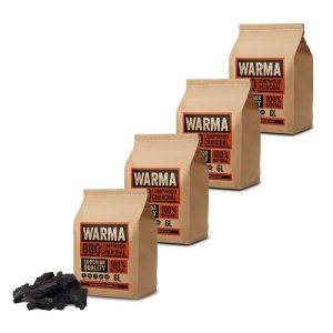 17Ltr Warma 100% Natural Lumpwood Charcoal